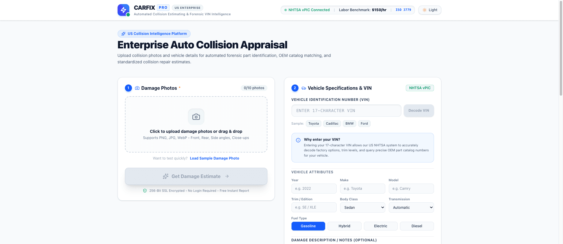 CarFix AI — Multimodal Damage Assessment Engine